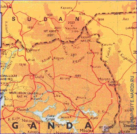 carte de Kenya