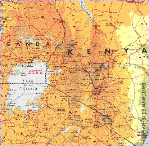 carte de Kenya