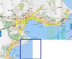 carte de Kertch de la langue ukrainienne