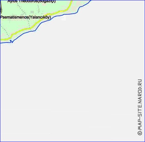 Administratives carte de Chypre