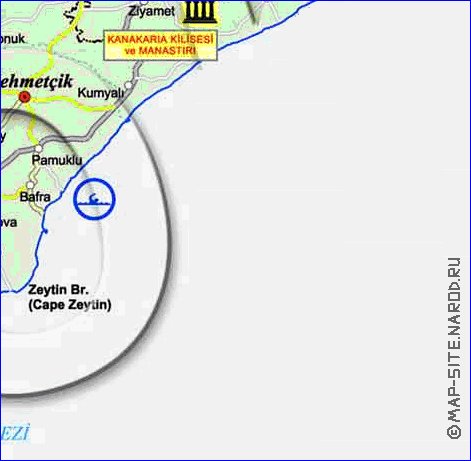 Administratives carte de Chypre