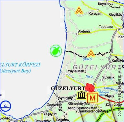 Administratives carte de Chypre