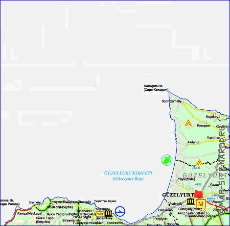 Administratives carte de Chypre