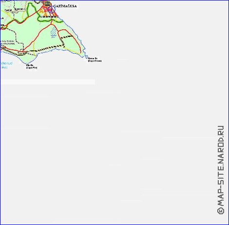 Administratives carte de Chypre