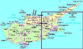 carte de Chypre