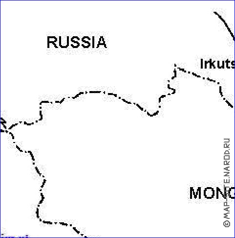 Administrativa mapa de Republica Popular da China