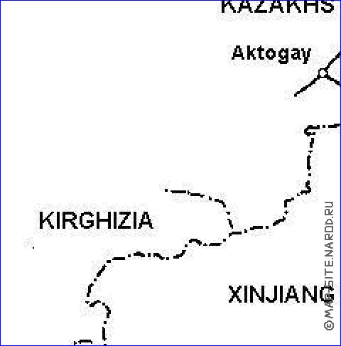 Administrativa mapa de Republica Popular da China