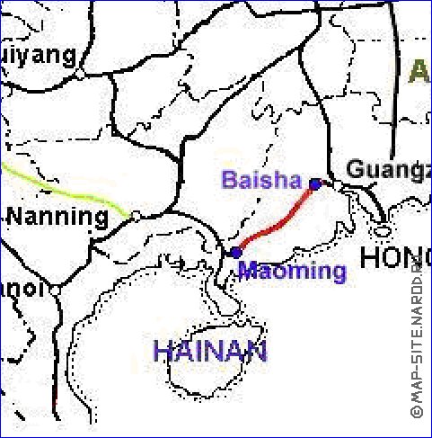 Administrativa mapa de Republica Popular da China