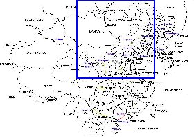 Administrativa mapa de Republica Popular da China