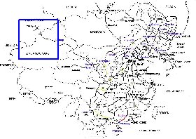 Administrativa mapa de Republica Popular da China