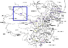 Administrativa mapa de Republica Popular da China