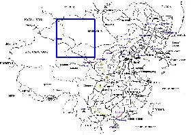 Administrativa mapa de Republica Popular da China