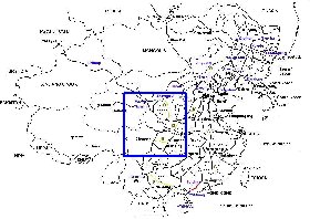 Administrativa mapa de Republica Popular da China