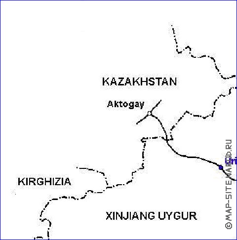 Administrativa mapa de Republica Popular da China