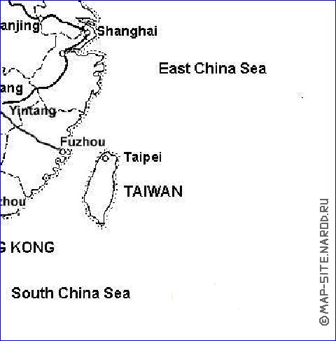 Administrativa mapa de Republica Popular da China