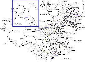 Administrativa mapa de Republica Popular da China