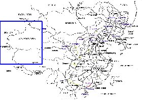 Administrativa mapa de Republica Popular da China