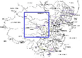 Administrativa mapa de Republica Popular da China