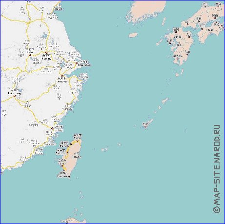 carte de Republique populaire de Chine en langue chinoise