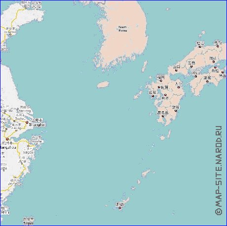 carte de Republique populaire de Chine en langue chinoise