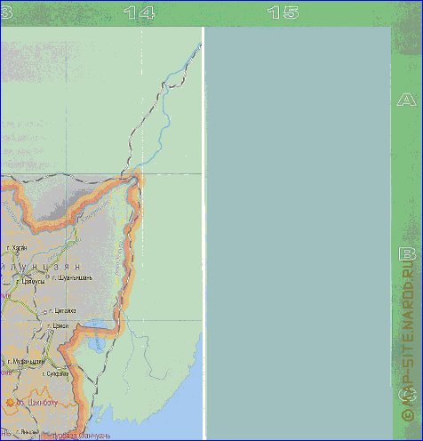 Turismo mapa de Republica Popular da China