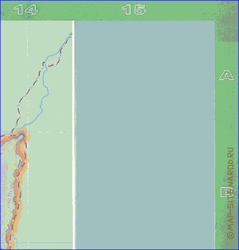 Touristique carte de Republique populaire de Chine