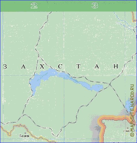 Touristique carte de Republique populaire de Chine