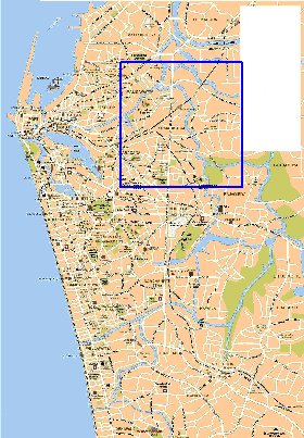 mapa de Colombo