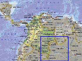 Fisica mapa de Colombia