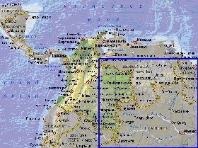 Fisica mapa de Colombia