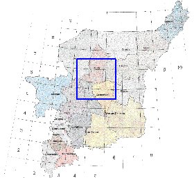 mapa de Republica Autonoma dos Komi