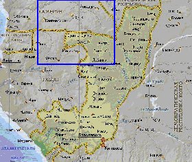 Fisica mapa de Congo