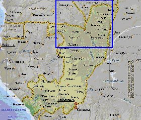 Fisica mapa de Congo