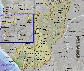 Fisica mapa de Congo