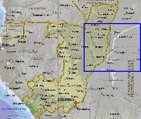 Fisica mapa de Congo