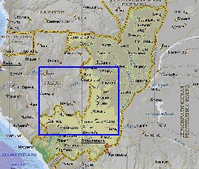 Fisica mapa de Congo