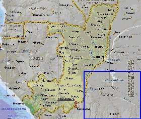 Fisica mapa de Congo