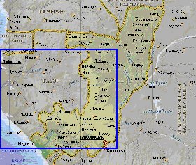 Fisica mapa de Congo