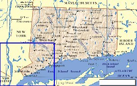 carte de Connecticut