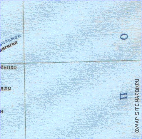 carte de Coree