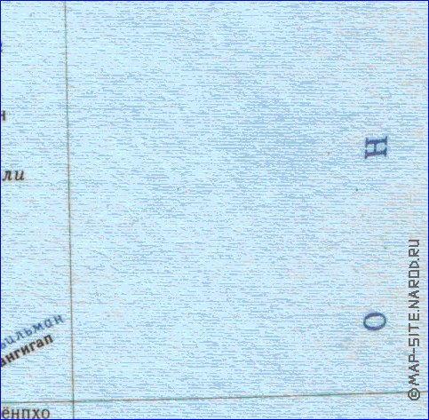 carte de Coree