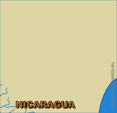 carte de Costa Rica