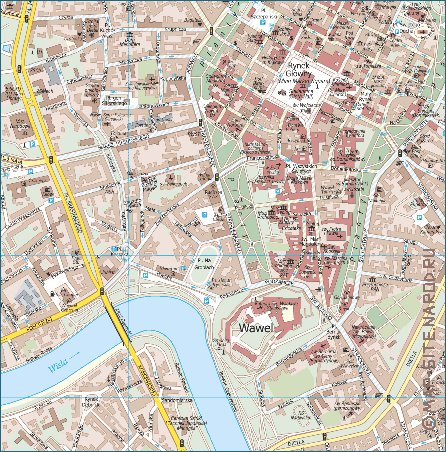 carte de Cracovie