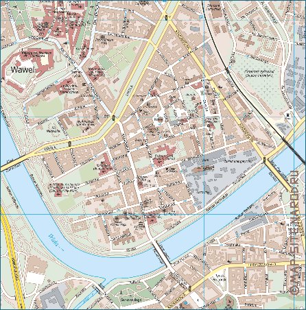 carte de Cracovie