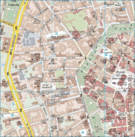 carte de Cracovie