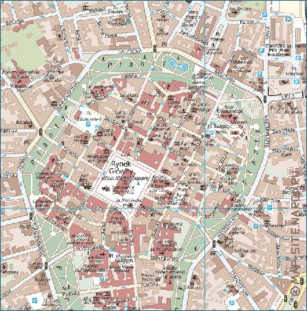 carte de Cracovie