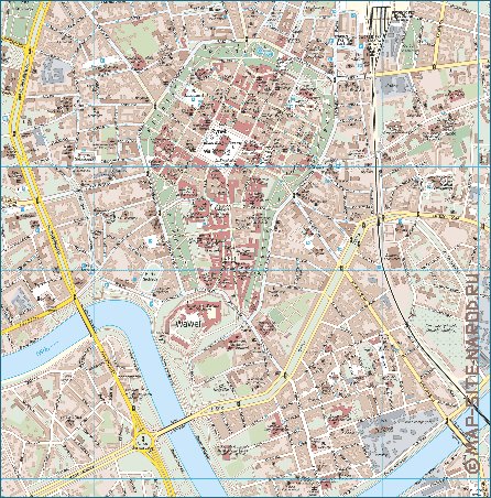 carte de Cracovie