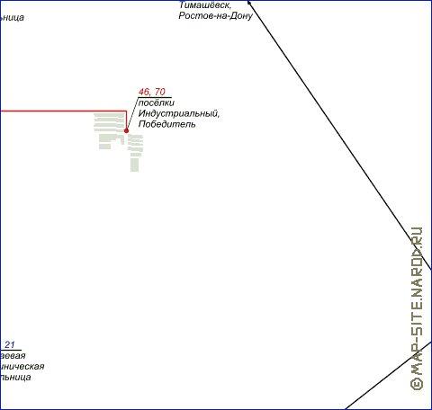 Transporte mapa de Krasnodar