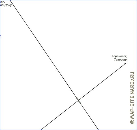 Transporte mapa de Krasnodar