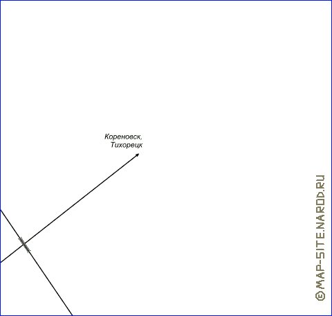 Transporte mapa de Krasnodar